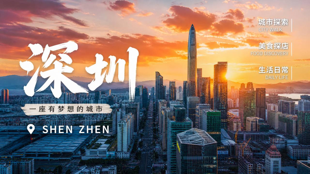 糖心vlog 【糖心vlog】深圳城市探索：记录现代都市的日与夜生活视频